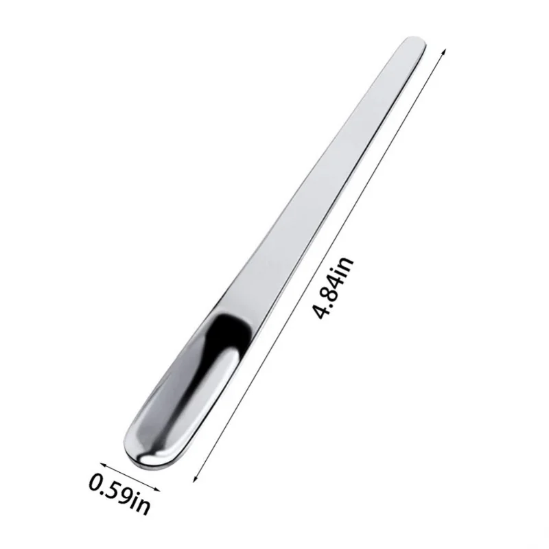 Coffee Stirring Spoon Dessert Serving Scoop Espresso Mini Teaspoon Tableware Bar Accessories Stainless Steel Coffe