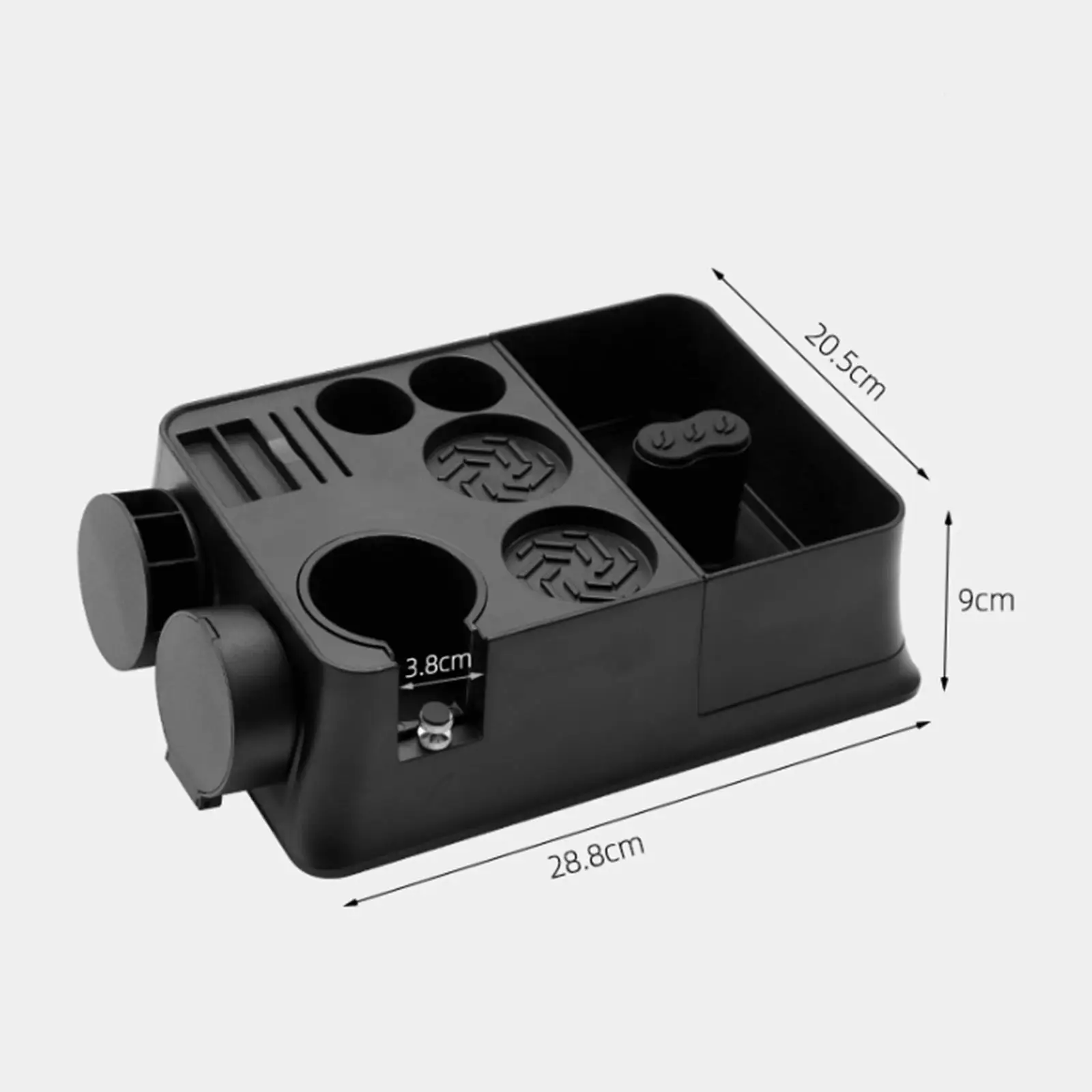 Non-Slip Coffee Tamper Holder para Café, Ferramenta Barista, Restaurante, 51mm, 54mm, 58mm