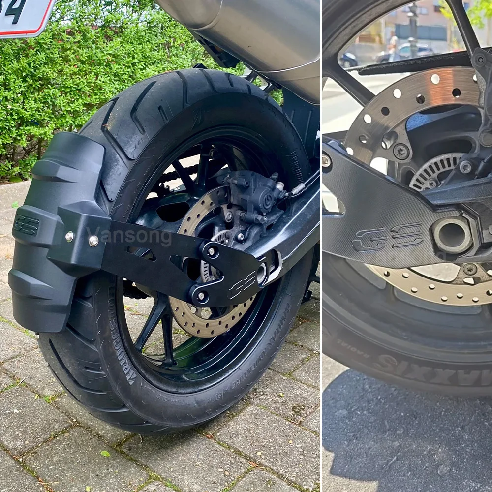 F750 F800 F900 GS Rear Fender Wheel Hugger Mudguard For BMW F750GS F800GS F900GS F850GS ADV F 850GS Adventure Mudflap Mud Guard