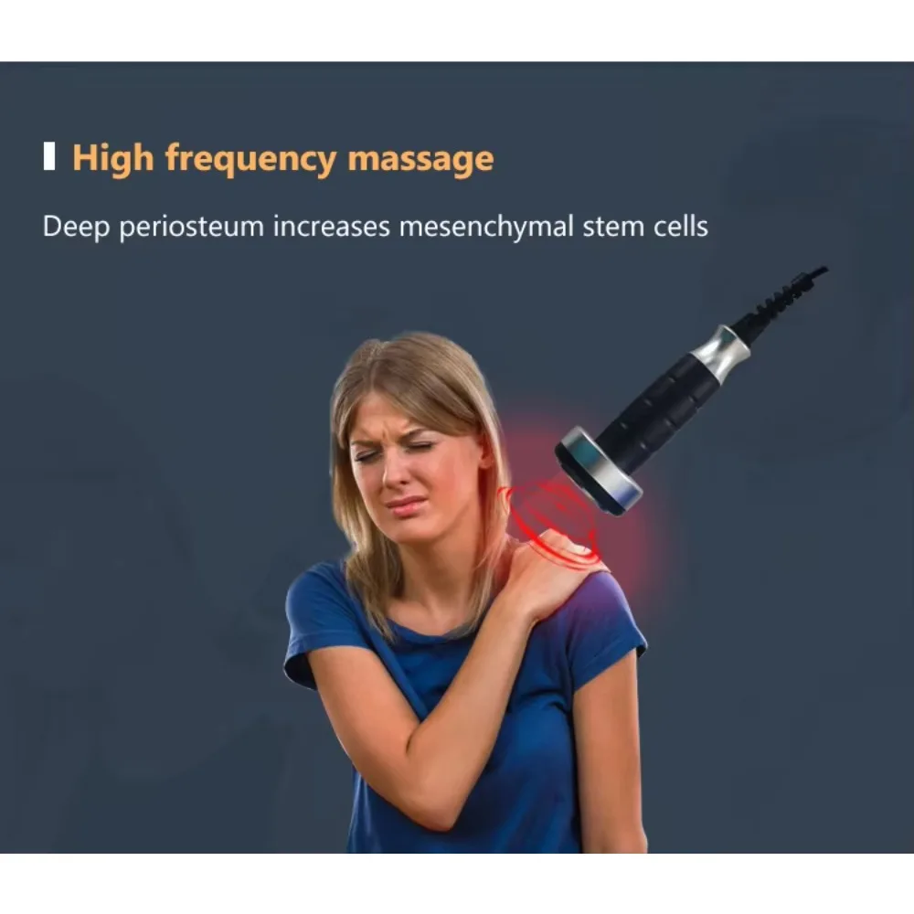 2-in-1 Ultra Care Pro Ultraschall- und radiales Stoßwellen-Physiotherapiegerät zur Schmerzlinderung für den Heimgebrauch