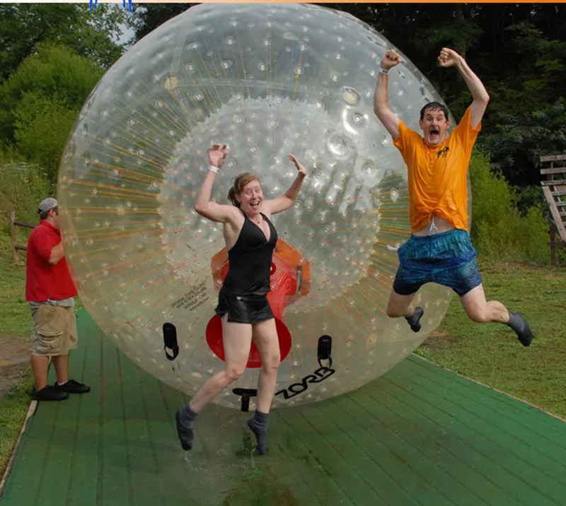 Envío Gratis, juego de bolos humano inflable de 3,0 m, Bola Zorb para bolos, bolos humanos al aire libre, deporte, pelota inflable Zorb corporal