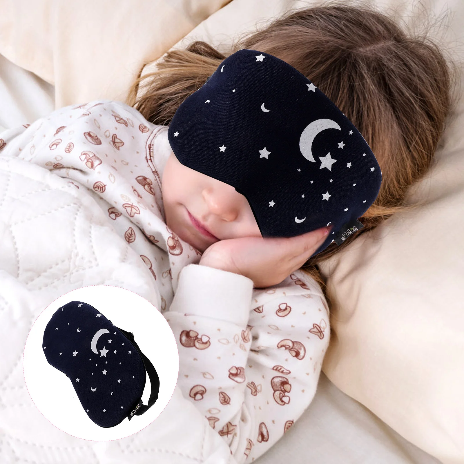 Cooling Eye Mask Sleep Eyes Sleeping Cold Gel Antifas for Hot Disposable Heated Kids Goggles Blinders Child