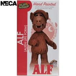 Neca Laser Anti-counterfeiting Home With Afu Alf Afu Pig Head Alien Shaking Head Doll Hand Made Model Toy Birthday Gift