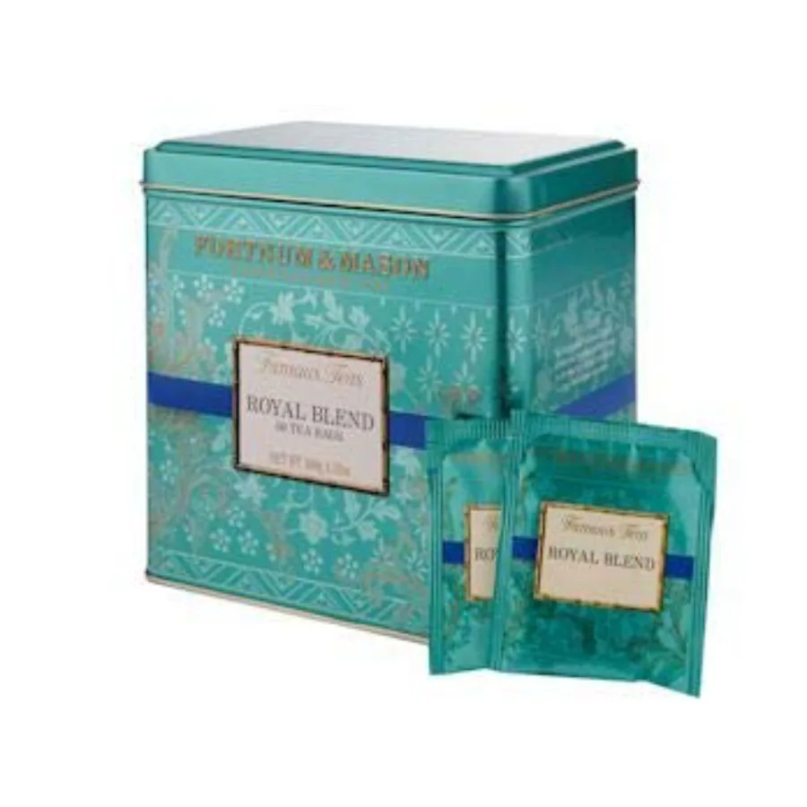 

Fortnum and Mason Royal Blend Tea 50 Tea Bags in Tin