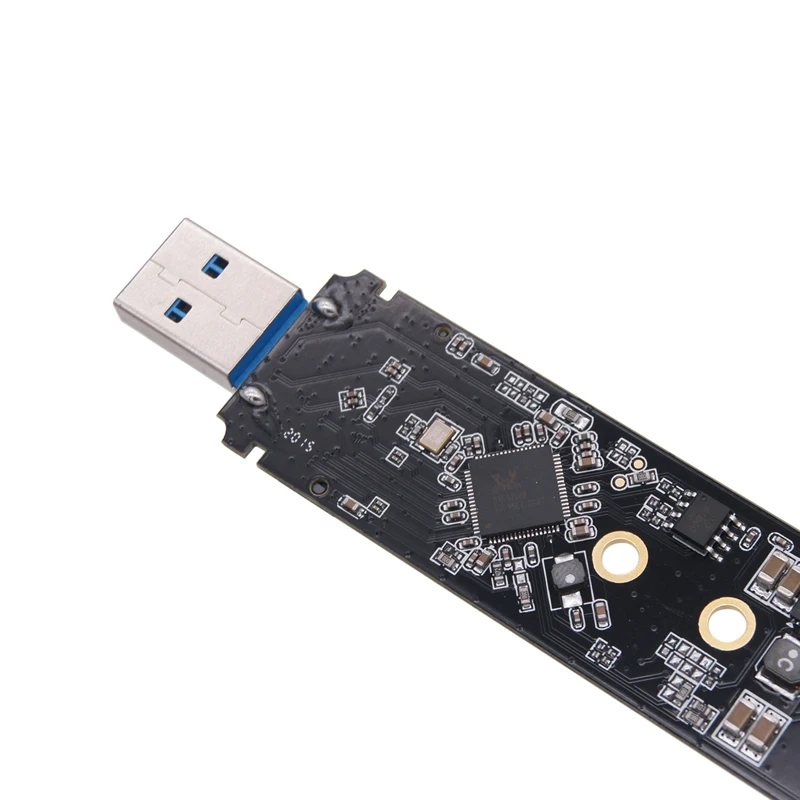 SSD Enclosure M2 SSD Case USB C M.2 NVME PCIe NGFF USB3.1 GEN2 10Gbps RTL9210B Dual Protocol Adapter for 2230 2242 2260 2280 SSD