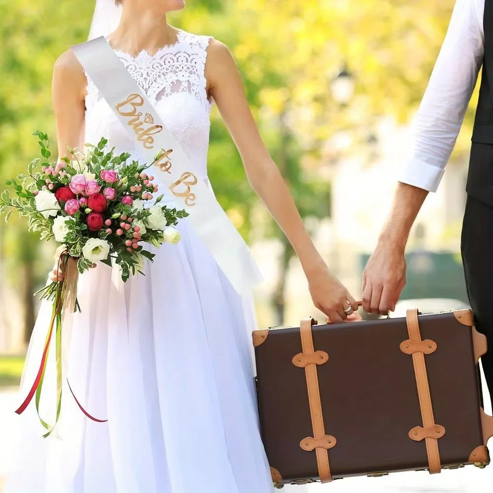 طقم حجاب كتف PESENAR 6+1، 7 قطع، حزام كتف واحد، حجاب واحد، احتفال الزفاف، زي وصيفة العروس للعام الجديد