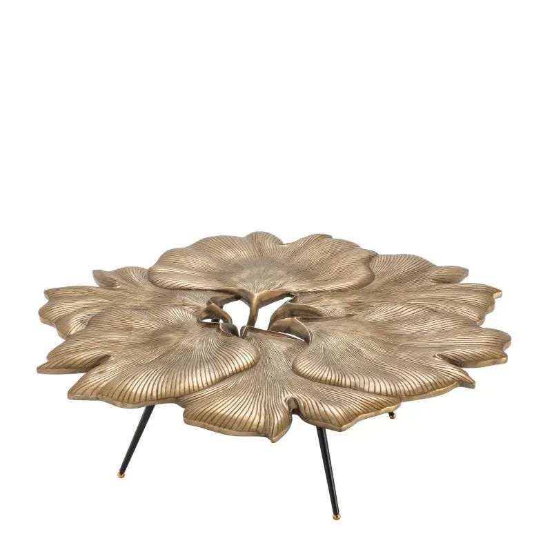

Coffee table villa living room household ginkgo coffee table Italian minimalist