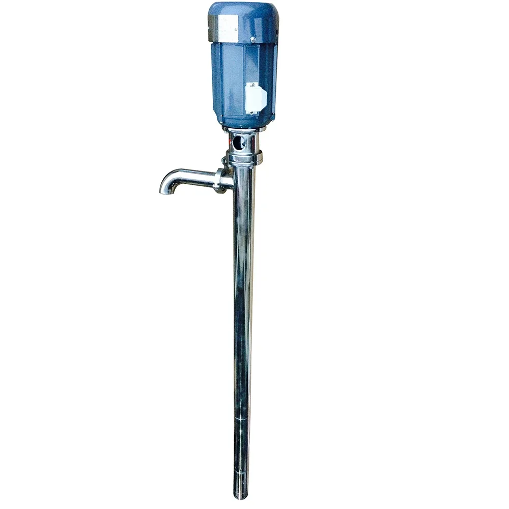 Food grade high viscosity product drum pump single screw pump