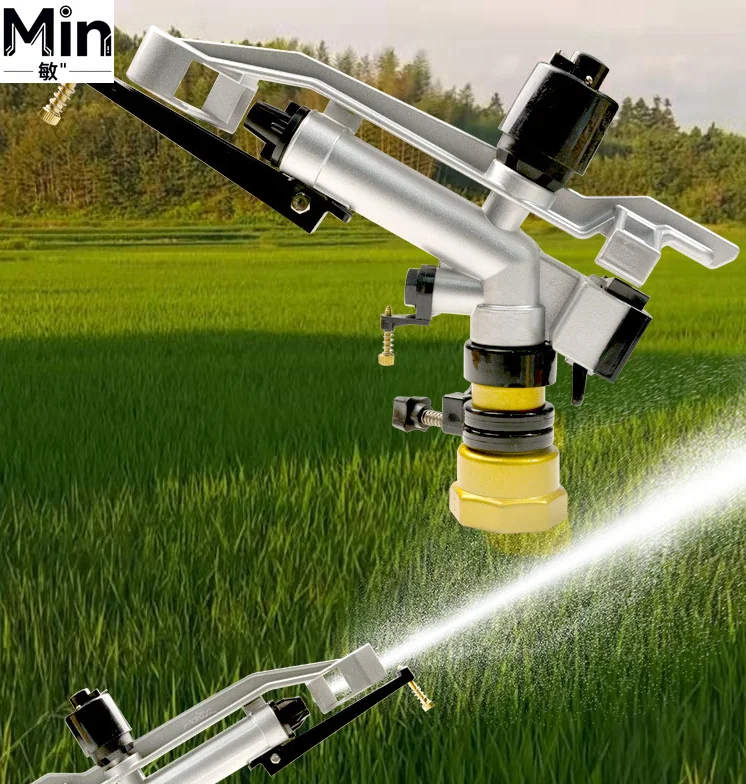 Professional Impact Sprinkler Large Area Water Irrigation System for Agriculture Garden Lawn Farm