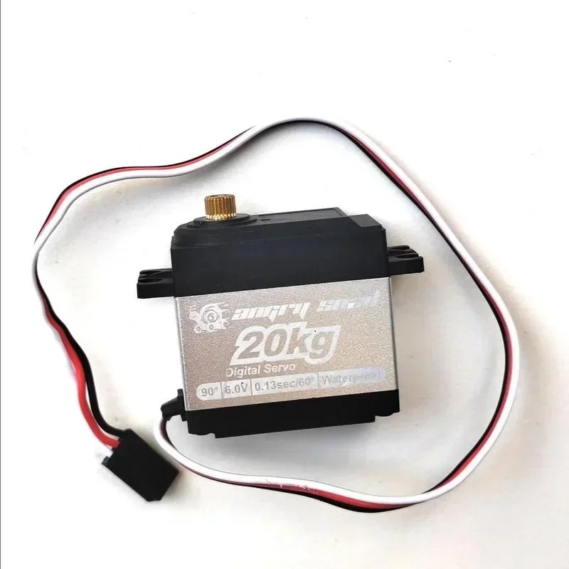 Servo de engranaje digital de metal, 20 kg, para MJX H12Y/H12Y+H12P 1/12 RC Crawler R/C, piezas de camión