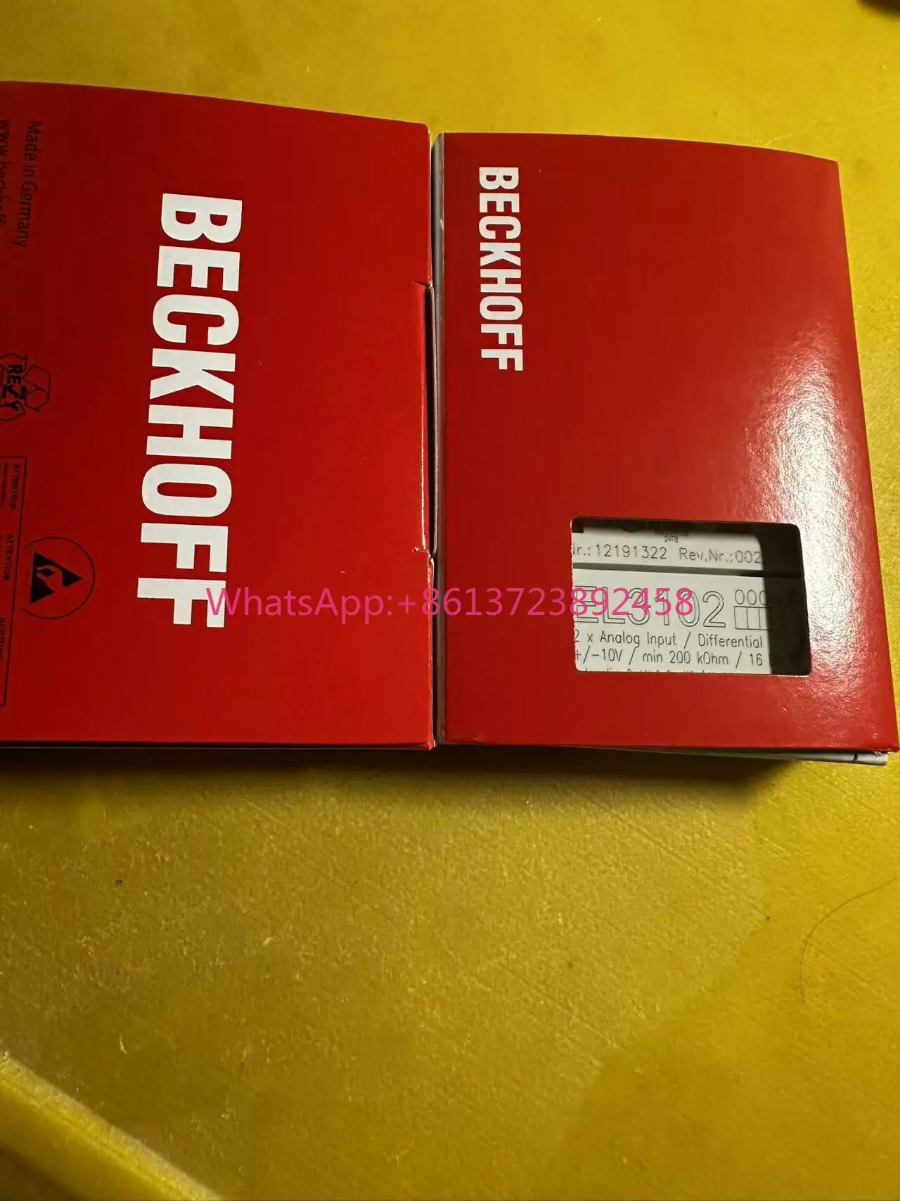 

Beckhoff module EL3102 is brand new and original, high quality