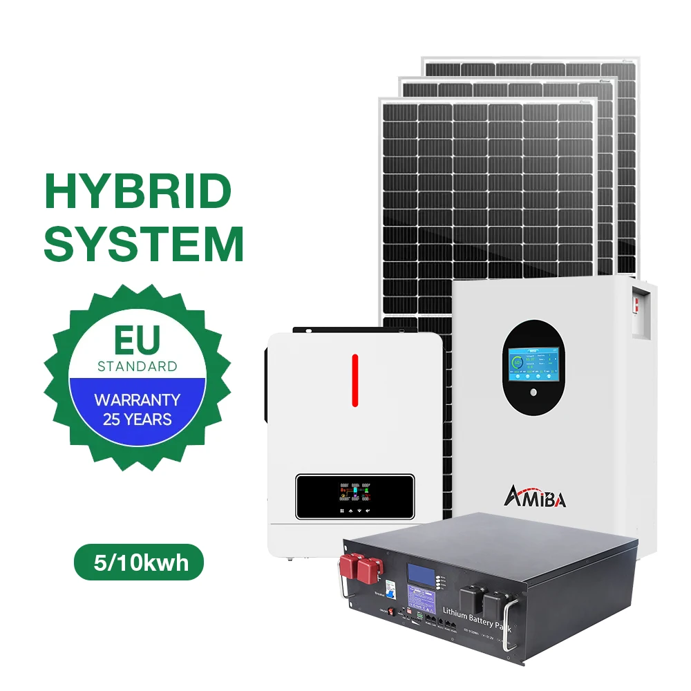 

High Quality 15kw Solar Kits Stacked System 5kw 6kw 8kw 10kw Off Grid Home Solar Power System With Battery One Plate Price