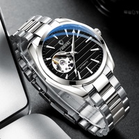 CHENXI 8806 Reloj Hombre Watch Man Fashion Sport Clock Stainless Steel Automatic Mechanical Wristwatches Men Skeleton Watches