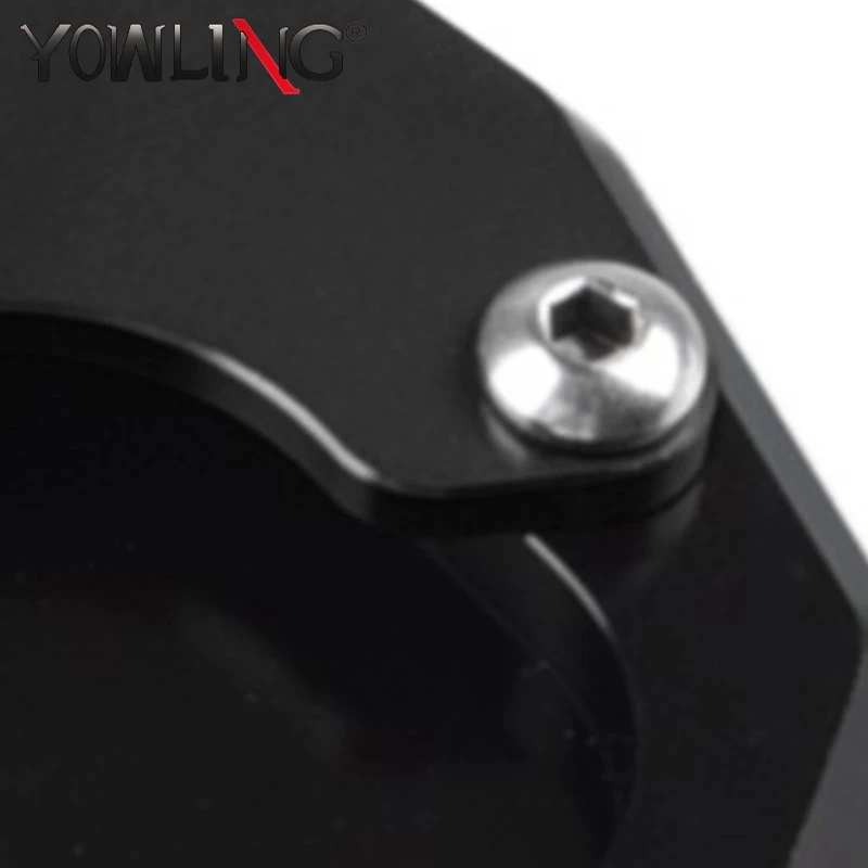 

For Trident 660 Daytona 660 2021-2023 2024 Motorcycle Accessoris CNC Kickstand Extender Foot Side Stand Extension Anti-skid Base
