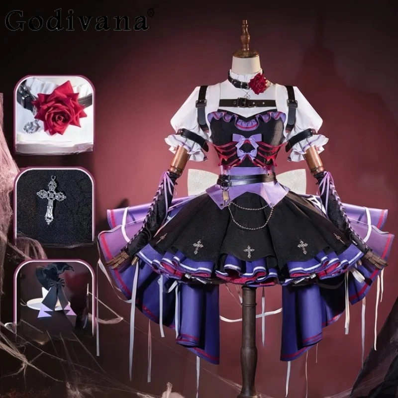 Cosplay traje feminino carnaval uniforme anime vestido de festa de halloween roupas de manga curta masquerade feminino vestido de jogo