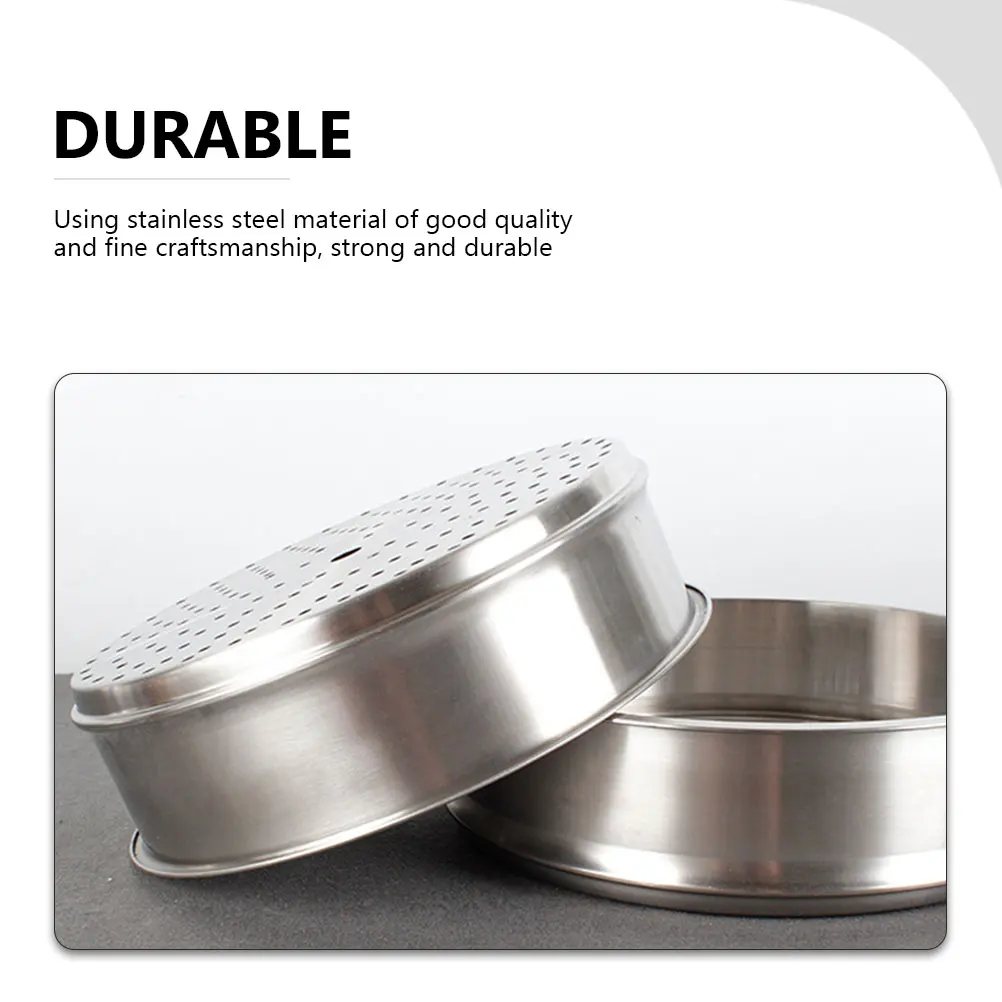 

Stainless Steel Steaming Basket 304 Material Smooth Edge Kitchen Accessory Rice Cooker Steamer Dishwasher Safe Food Heating