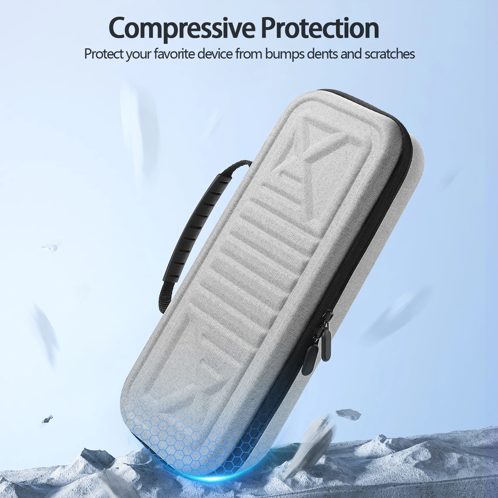 Console Storage Bag for PlayStation Portal Console Shockproof and Drop-proof Carrying Case