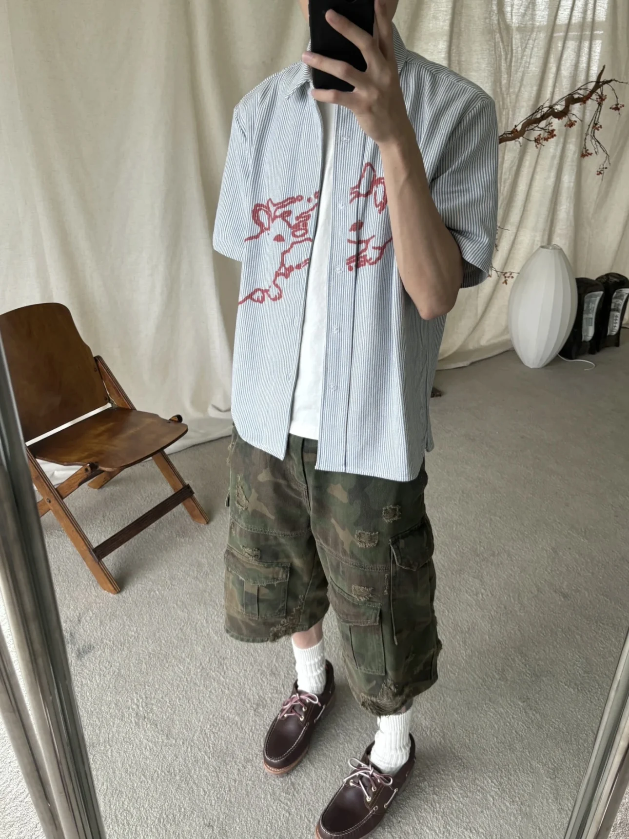 

Повседневная свободная одежда в полоску с принтом американского кролика в стиле ретро ort Sve irt, мужская летняя дизайнерская одежда Sense ex Ne из полиэстера