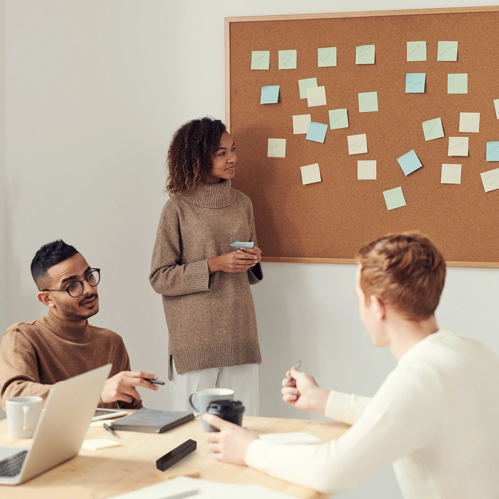 

2pcs Wooden Paperweight For Office Desk Chinese Calligraphy Tool Art Stationery Supply Home Decor Desktop Weight Mini Wood