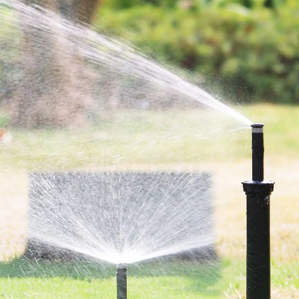 Pop Up Irrigation Sprinkler Head Plastic Garden Watering System For Lawn Turf Maintenance Golf Course Landscaping