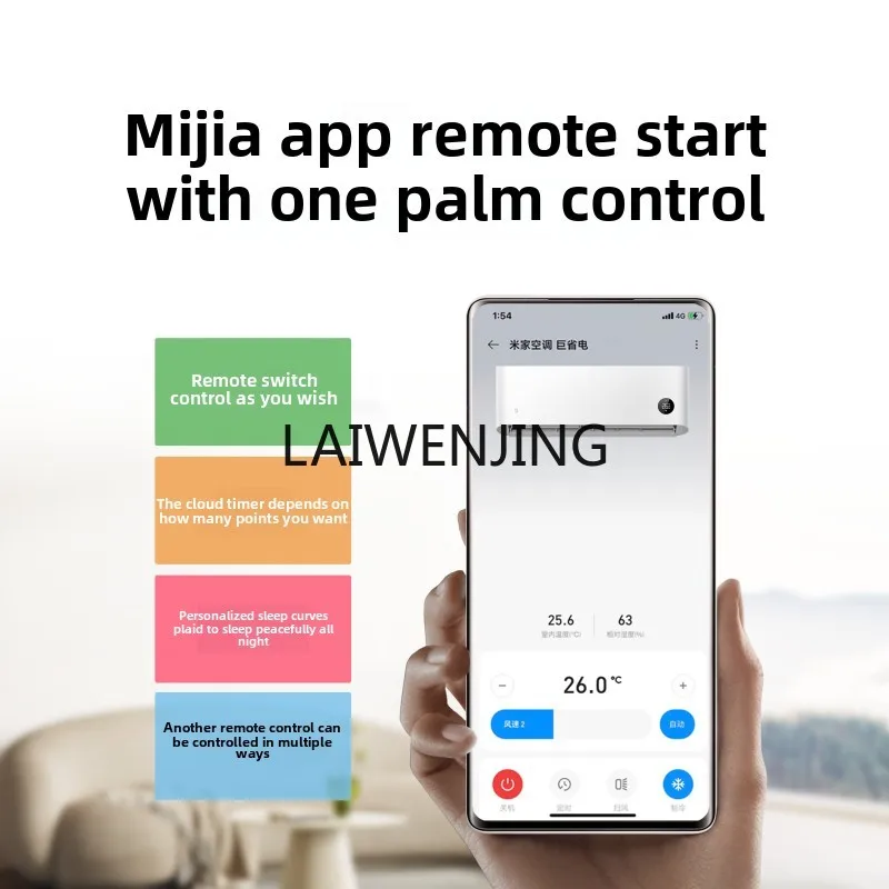 L'efficienza energetica di MJY sul gancio gigante di raffreddamento e riscaldamento conversione di frequenza a risparmio energetico per uso domestico a parete