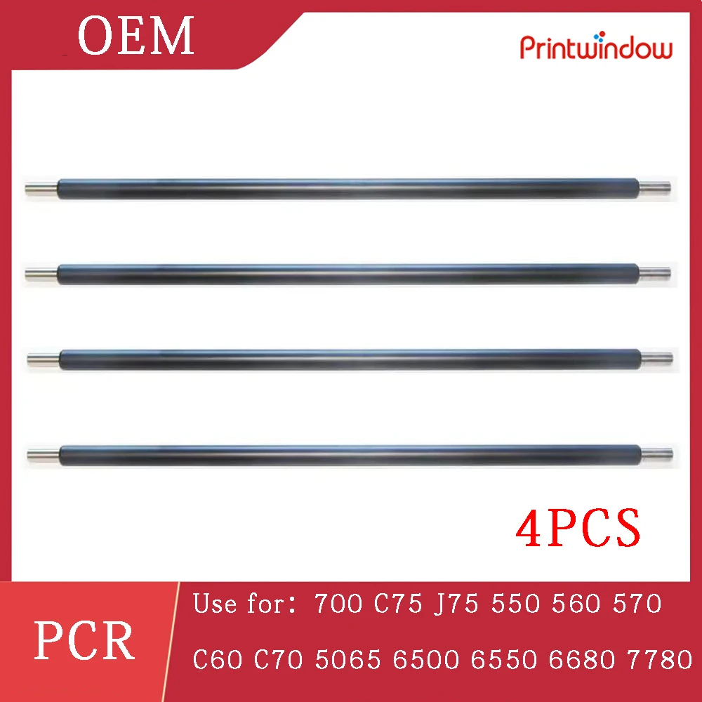 

4 шт. первичный зарядный ролик PCR для Xerox 700 C75 J75 550 560 570 C60 C70 5065 6500 6550 6680 7780 DocuColor DC 240 242 250 PCR