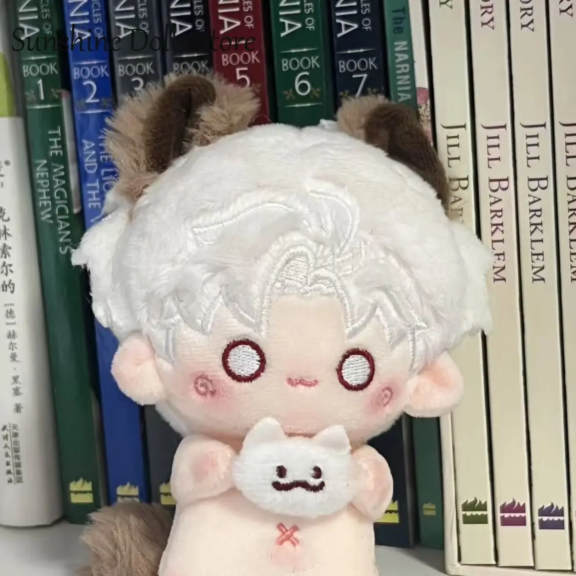 

Игра Love and Deepspace Sylus Kawaii Cookie Хлопковая кукла Body 10 см Beast Ear Tail Dress Up Плюшевые игрушки Косплей Брелок Подвеска