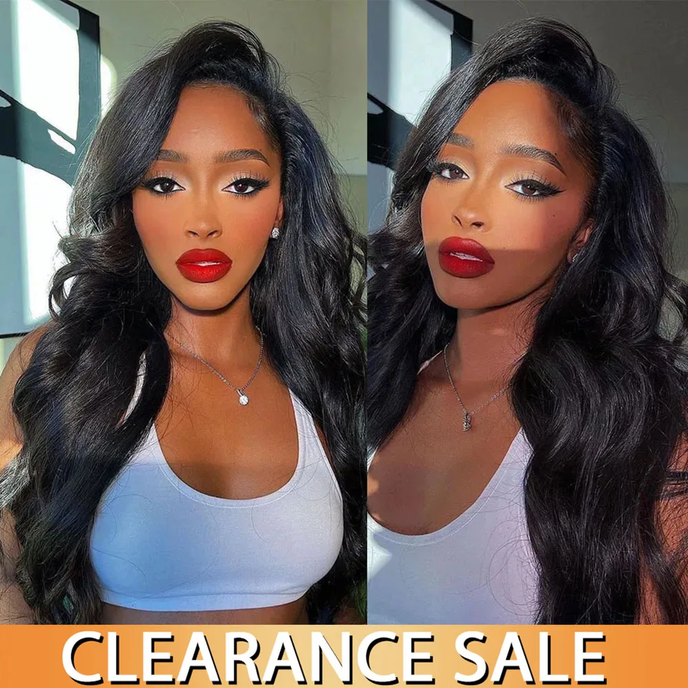 Body Wave 13x4 13x6 360 HD Transparent Lace Front Wigs Human Hair Wig For Women Brazilian 30 38 Inch Water Wave Lace Frontal Wig