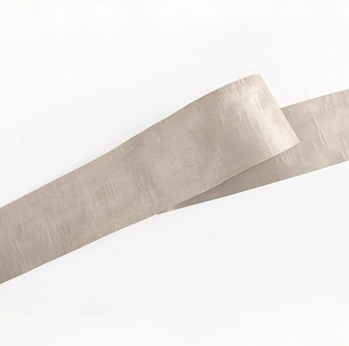 

2.6m X 0.2m X 0.5mm Natural Gray Maple Wood Grain Pattern Laminated Veneer for Guitar Decoration Long Wide Thin Wood Skin