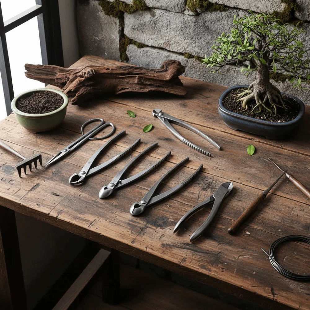 Hand Pruner Stainless Steel Bonsai Tools Anti-slip Portable Pruning Shears 21cm Multifunctional Ball Joint Shears Flower Pruning