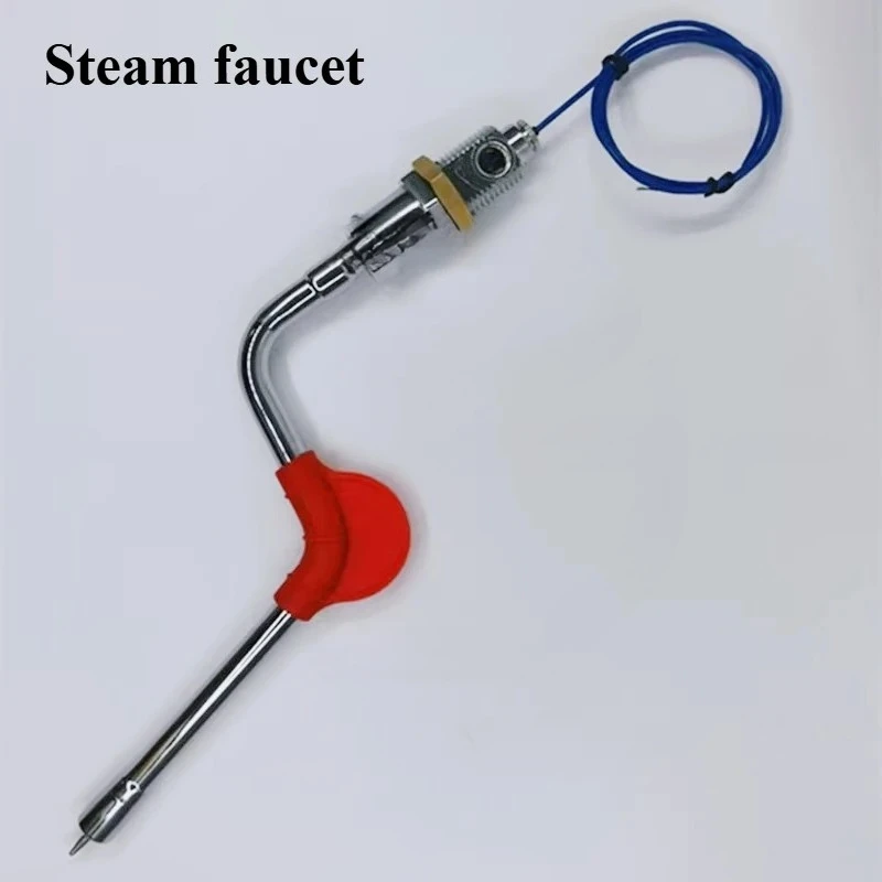 For Nordorf Kudi Tea Baidao Steam Milk Foam Machine Accessories Safety Valve Cup Temperature Probe Faucet Solenoid