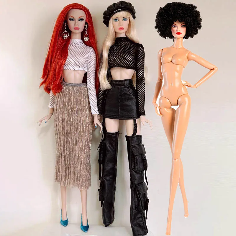 32cm Exclusive Original Design Celebrity Makeup FR Supermodel Doll 1/6 Babi Joints Movable Normal Skin DIY Dress Up Toy Gift