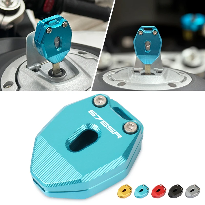 Motorcycle Accessories Key Cover Case Shell Keys Protection Keychain Key Case For 675SR 675SR-R 250SR 450SR 675 SR 250 SR 450 SR