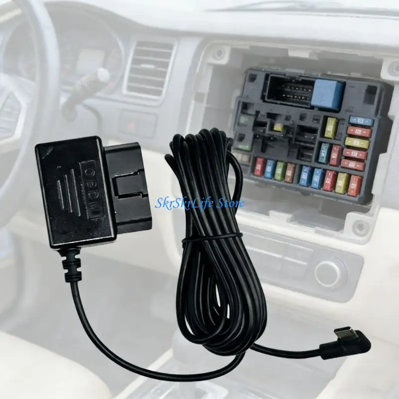 

E65E Quick Install OBD ACCs Power Cable With Over Discharge Protections Feature