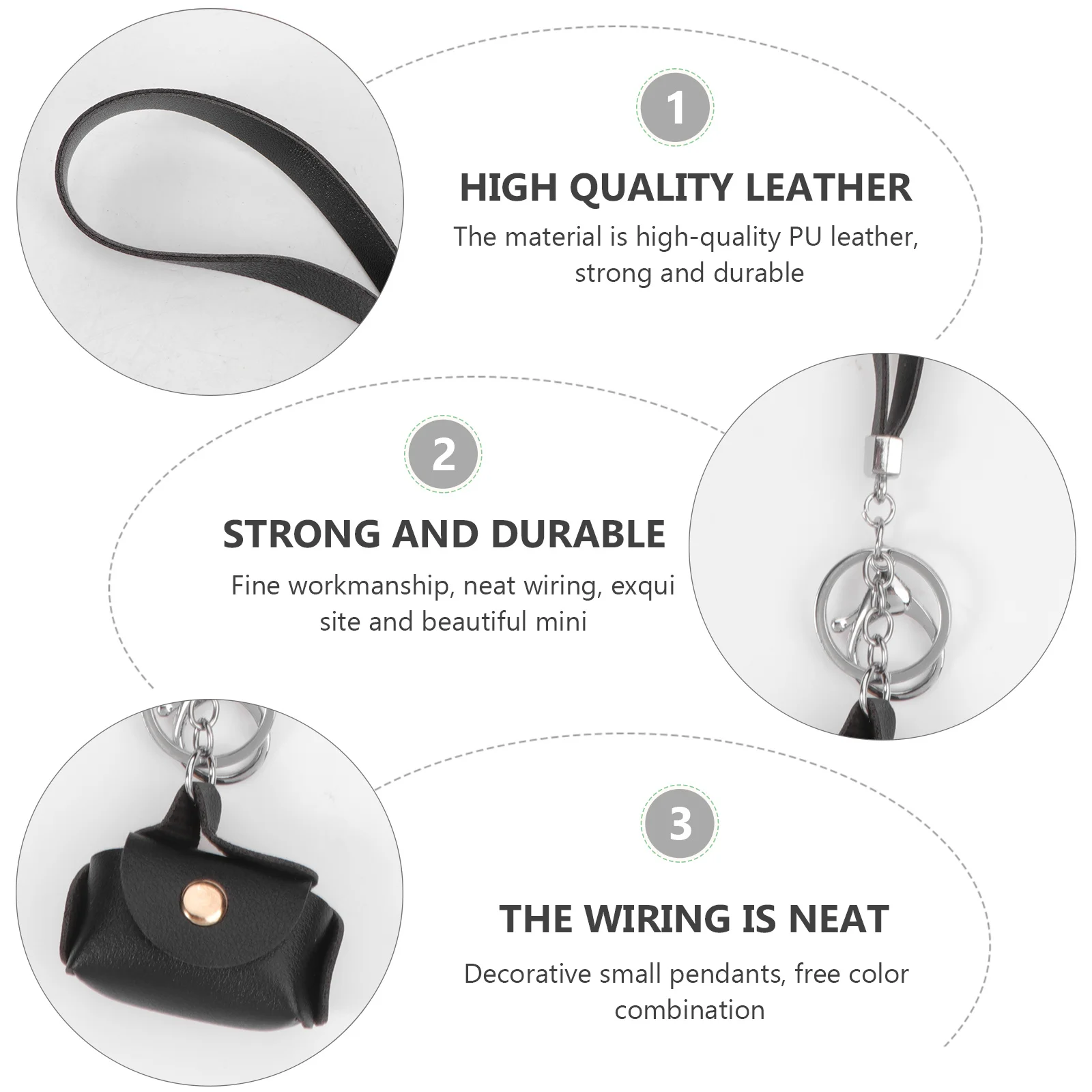 

4Pcs Stylish Coin Purse Small Portable Wallet Change Bag Key Storage Case for Women Daily Use Travel Organizer