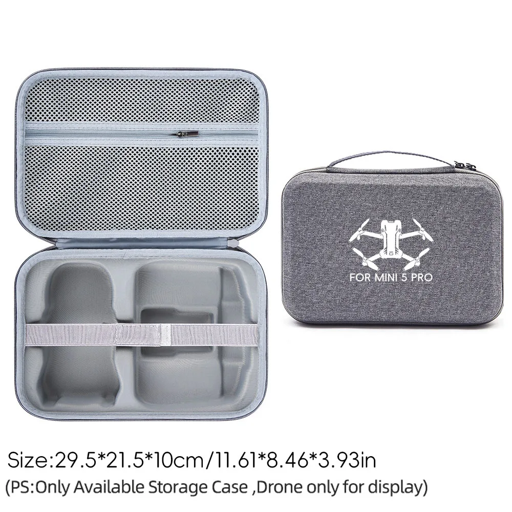 Handbag For DJI Mini 5 Pro Carrying Case Protect Drone Body Battery Remote Control Accessorie Kit For Mini 5 pro Shoulder Bag