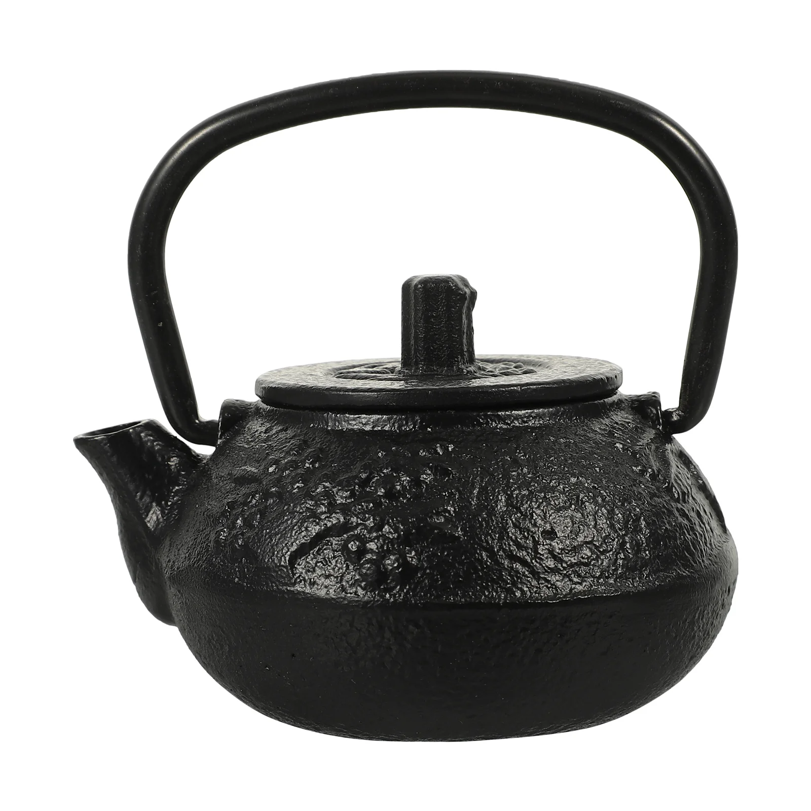 

Cast Iron Teapot Pet Office Decor Mini Birthday Gift Decorative Kettle Vintage
