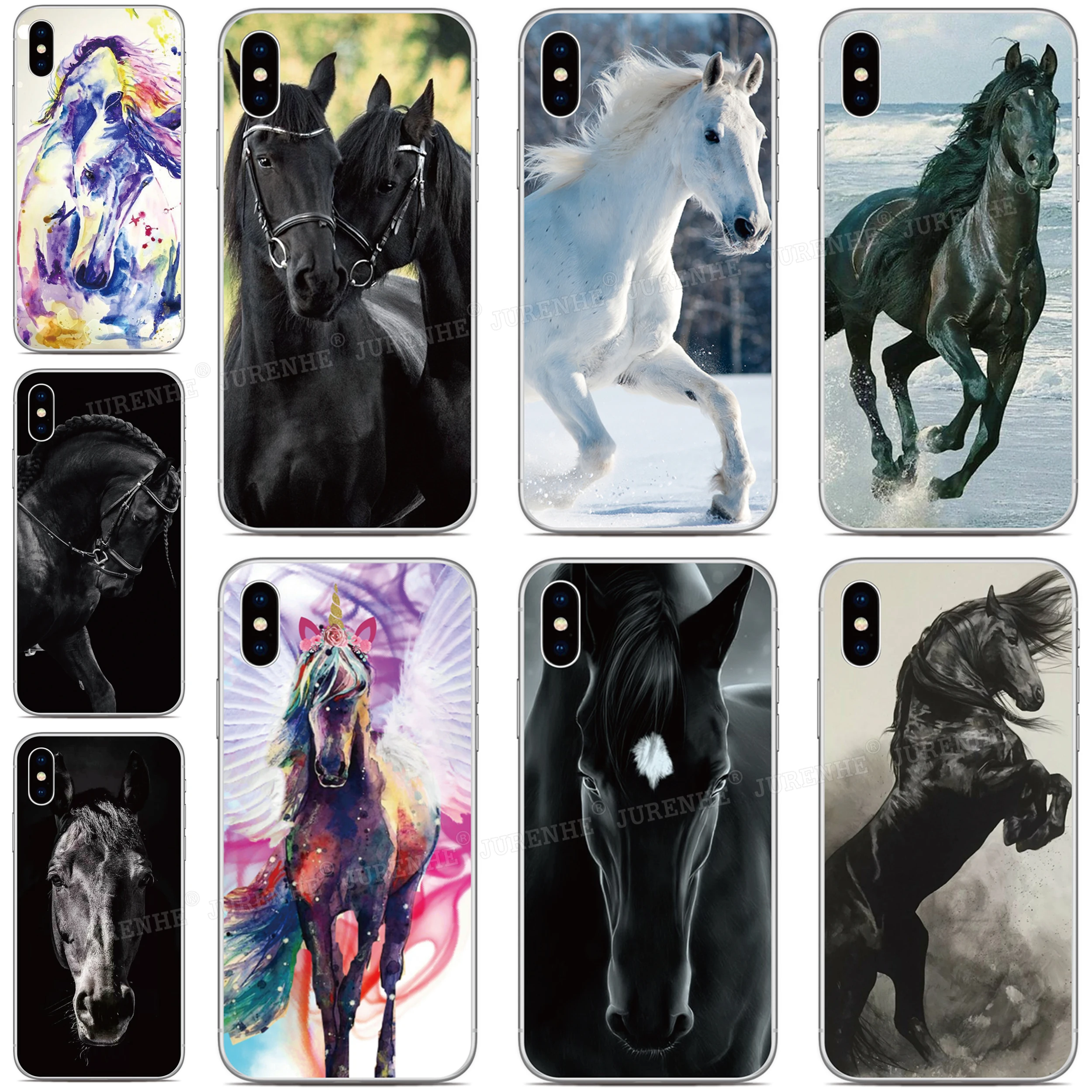 Running Horse Case For Alcatel 1B 1S 1SE 1L 1A 3 1 5033D 3X 1C 1X 1V 2019 2020 2021 2022 Nothing Phone 2A Plus CMF 1 2 Cover