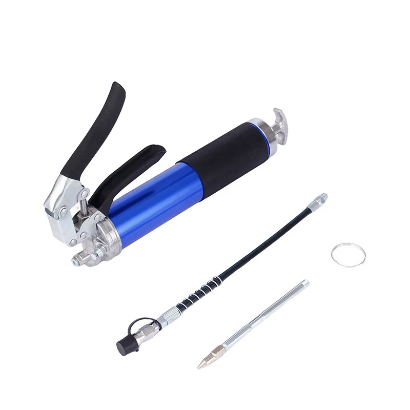 

Manual Pistol Grip Grease Gun Set High-pressure Pumping Grease Gun Flexible Greasing Injection Heavy Duty Maintenance Tools