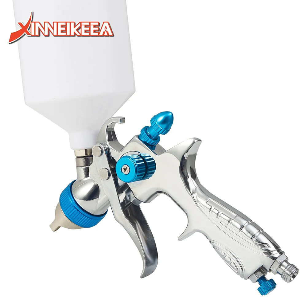 Nuovo HVLP pneumatico protezione ambientale pistola a spruzzo ugello 1.4 2.0mm annaffiatoio capacità 600ml H-887 mobili pistola a spruzzo