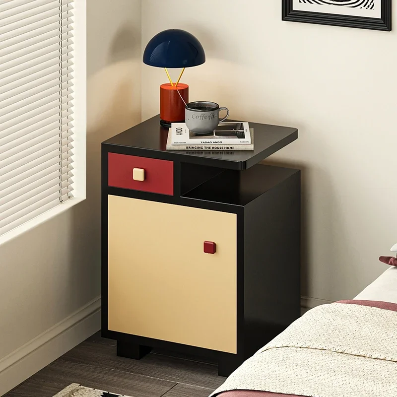 

Trendy Elegant Night Table Quality Delicacy Luxury Beauty Bedside Storage Premium Glamour Mesitas De Noche Bedroom Furniture
