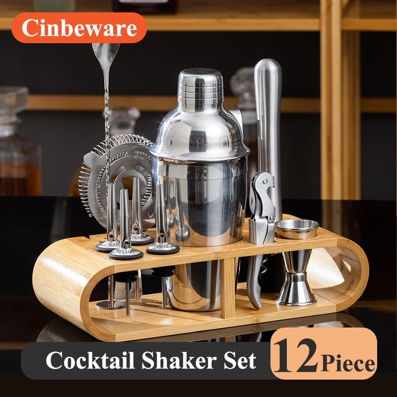 

Cocktail Stirrer Bartender Bar Kit Drinks Bar Barman Accessories Home Bars Cocktail Stirrer Set Mojito Martini Wine Mixers 12PCS