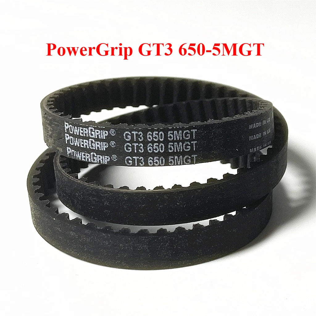 PowerGrip GT3 650-5MGT 130 Zähne Zahnriemen für 3D-Drucker, Werkzeuge, Motorräder, E-Bikes Mittelmotor-Spindelantriebsriemen – Detail 2