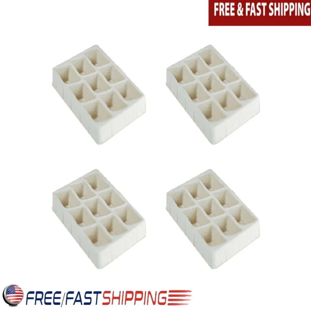 

Jewelry Organizer Tray Inserts Set of 4 Women Earring Storage and Display Stackable Jewelry Armoire Accessories Solution