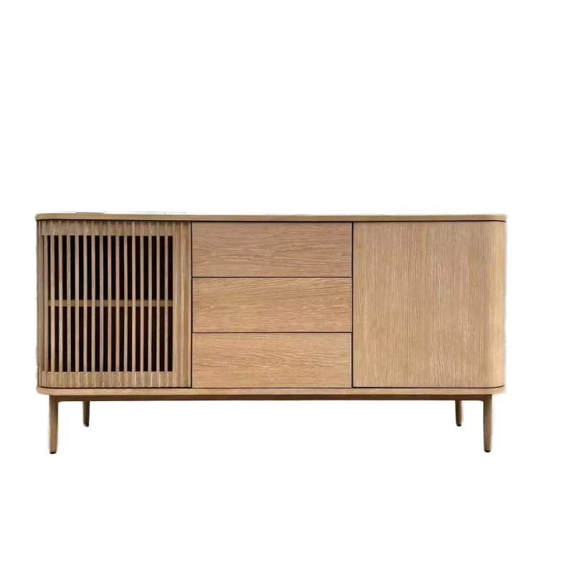 

Modern luxury solid wood sideboard large size dining room kitchen living room