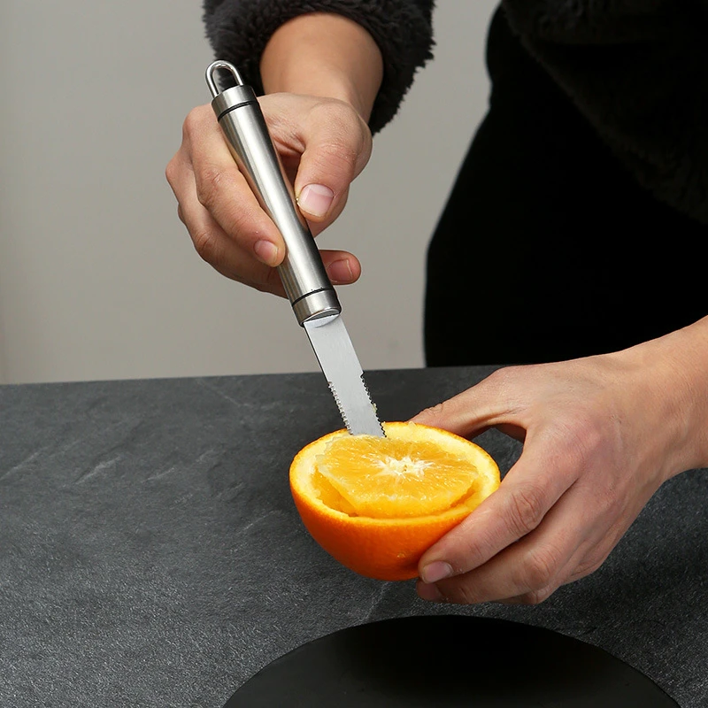 304 Stainless Steel Fruit Orange Peeler Manual Practical Lemon Grapefruit Citrus Corer Cutter Peeling Knife Kitchen Gadgets Tool