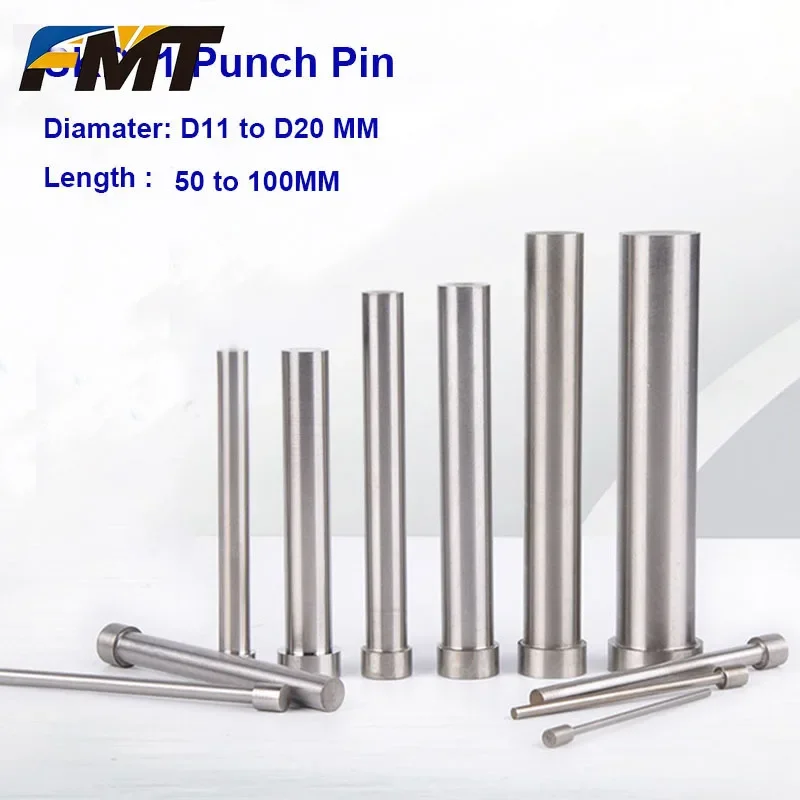5PCS SKD11 T-Shoulder Punch Pins Stamping Die Accessories D11-D20mm Punching for Industrial Use