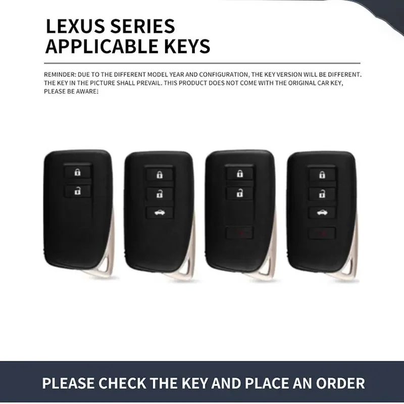 Suitable for Lexus ES 200 250 300H car key case 2013 2014 2015 2016 2017 car key shell buckle accessories