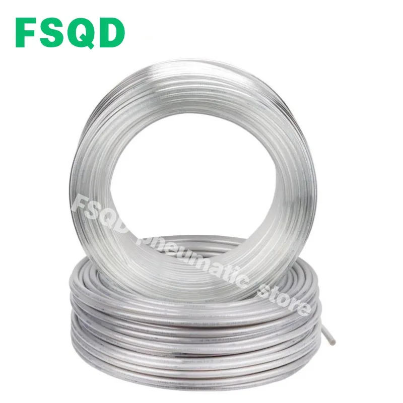 أنابيب بلاستيكية PUN-H-3x0.5 4x0.75 6x1 8x1.25 10x1.5 12x2 14X2 16X2.5-SW-GN-GE-BL-RT-NT FSQD PUN-H سلسلة مقاومة للتحلل المائي