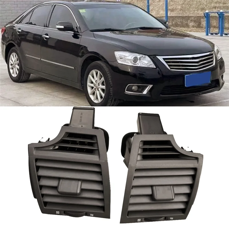 

A77Q-1Pair Car Dashboard Air Conditioning Outlet Grilles Assembly For Toyota Camry 2006-2011 Accessories Center Console A/C AC V